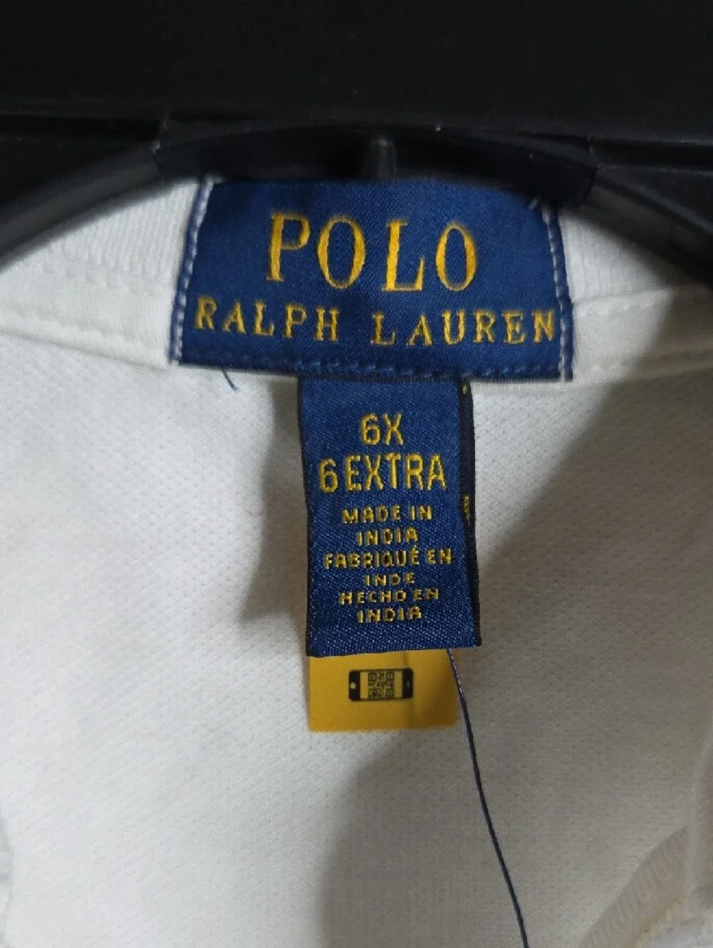 Ralph Lauren White Sleeveless Polo‎ Tank with Green Trim